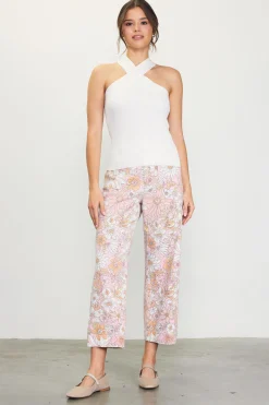 Barbara Crossed Neck Knit Top
