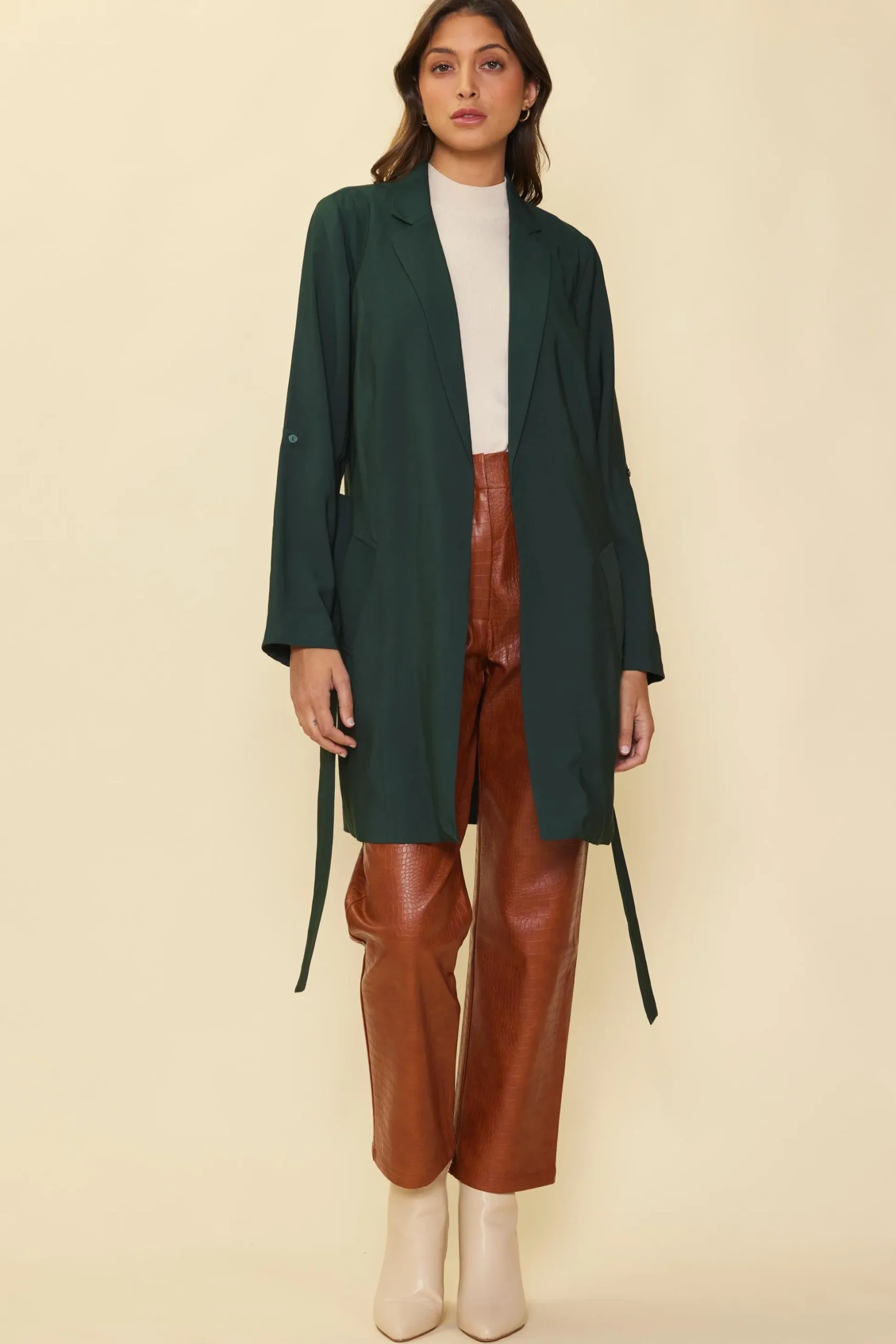 Belted Trench Coat