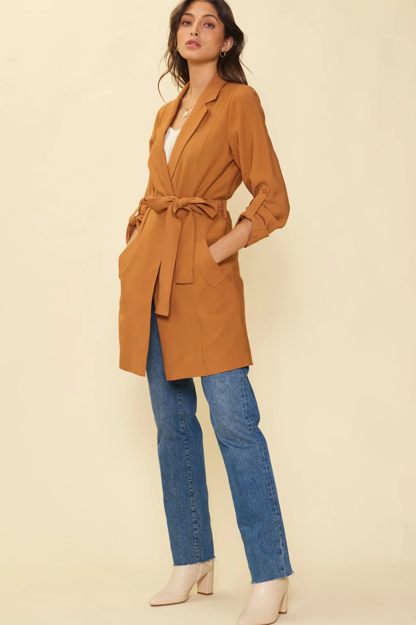 Belted Trench Coat