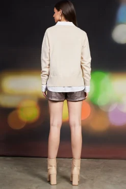 Blair Mixed Media Sweater