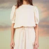 Bubble Sleeve Top
