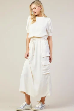 Bubble Sleeve Top