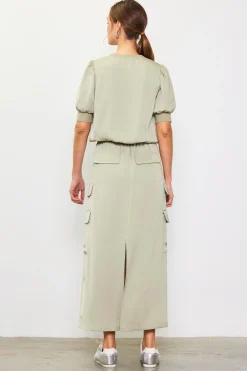 Bubble Sleeve Top