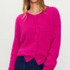 Cable-Knit Cardigan