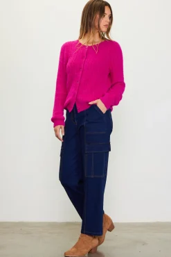 Cable-Knit Cardigan