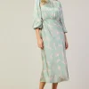 Cheetah Print Midi Dress