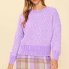 Chenille Knit Sweater