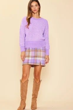 Chenille Knit Sweater