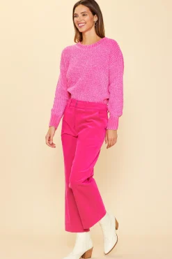 Chenille Knit Sweater