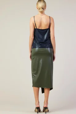 Cowl Neck Tank Top