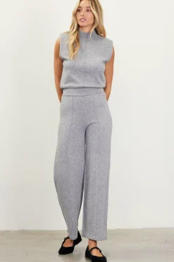 Cropped Knit Pants