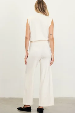 Cropped Knit Pants