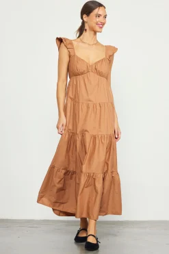 Diana Poplin Maxi Dress