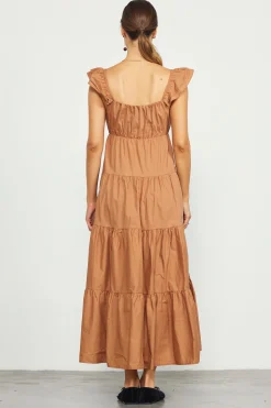 Diana Poplin Maxi Dress