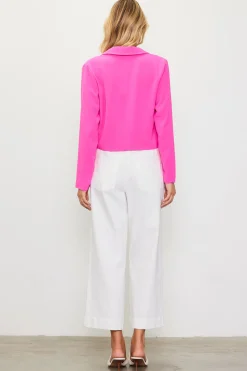 Double Breasted Crop Blazer