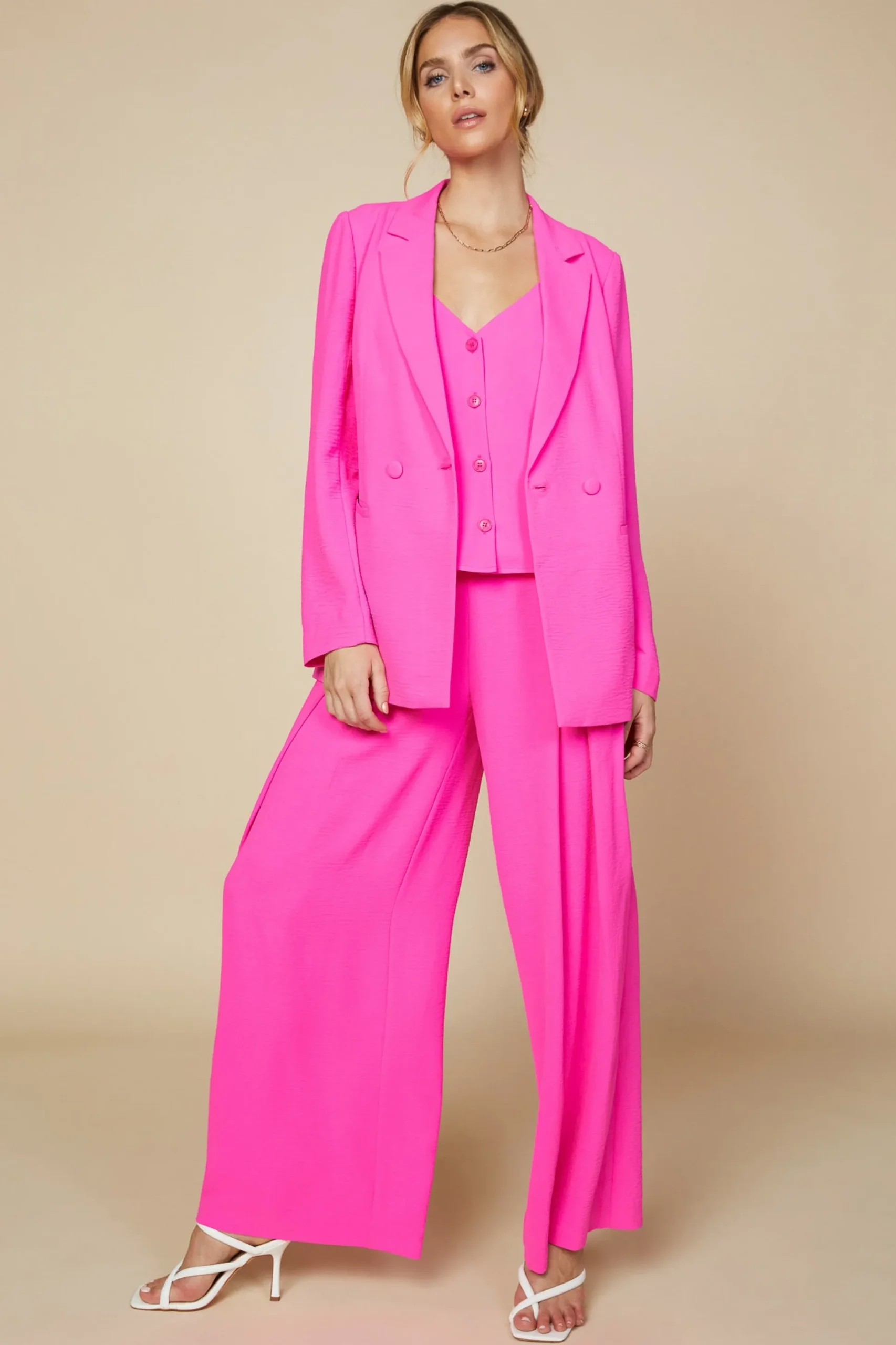 Double Breasted Tailored Blazer