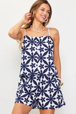 Embroidered Cami Top