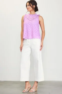 Eyelet Lace Top