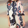 Floral Print Longsleeve Blouse