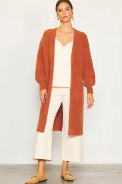 Fuzzy Longsleeve Cardigan