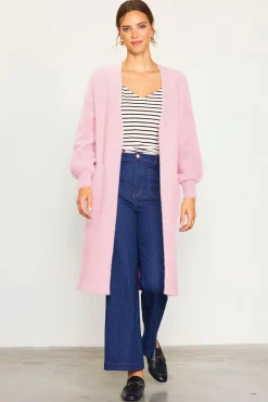 Fuzzy Longsleeve Cardigan