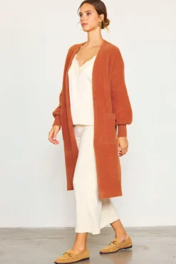 Fuzzy Longsleeve Cardigan