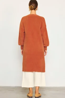 Fuzzy Longsleeve Cardigan