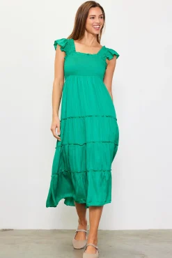 Hathaway Tiered Midi Dress