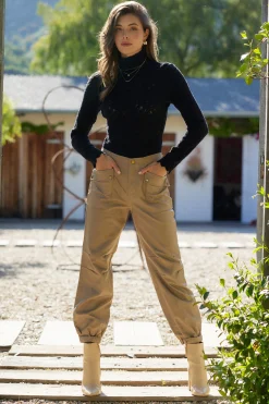 High Waisted Cargo Pants