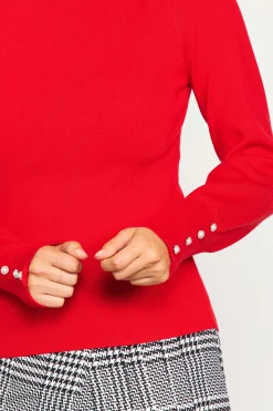 Jewel Detail Longsleeve Sweater