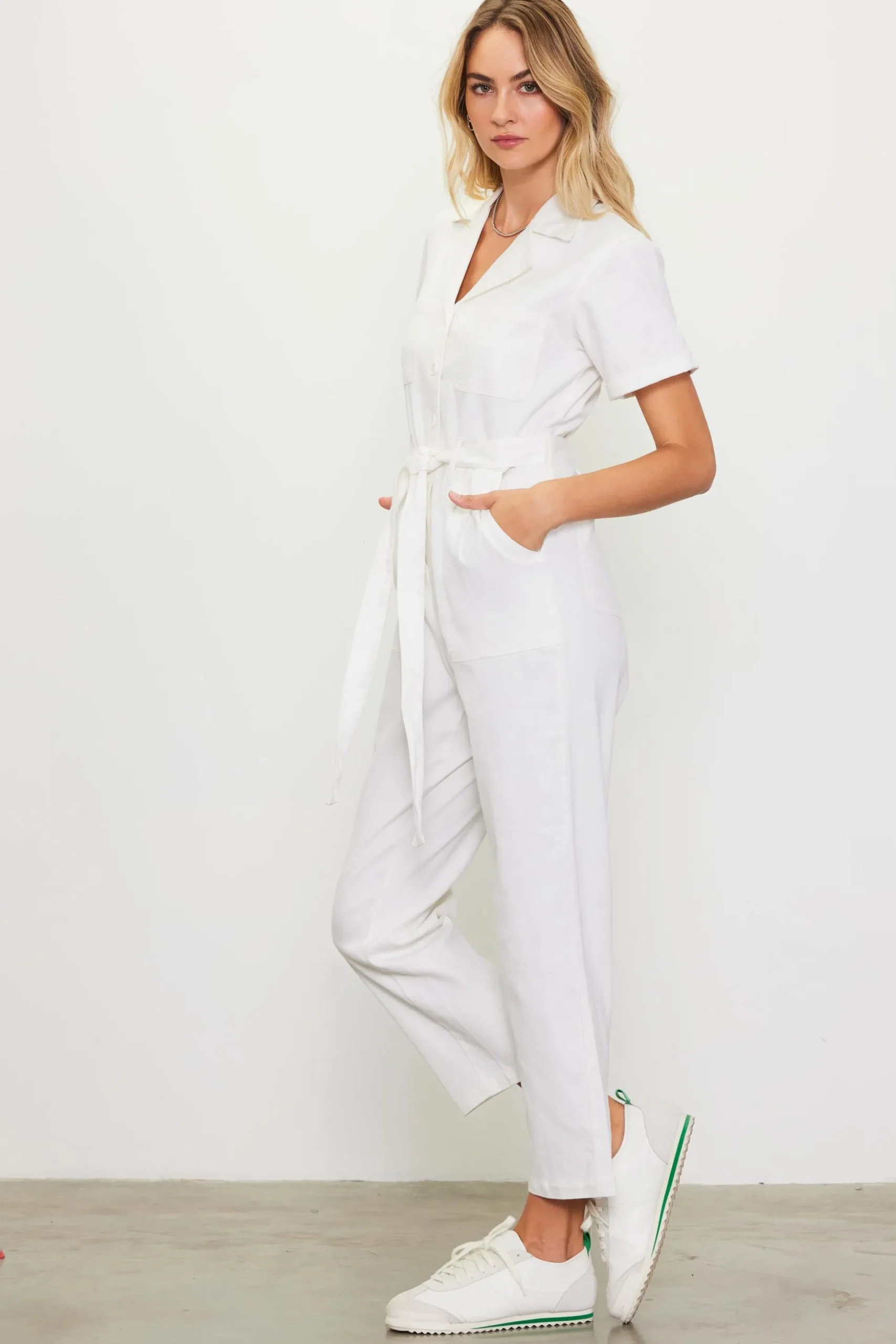 Kendall Washed Utility Jumpsuit