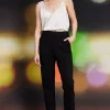 Knit Pintuck Trouser