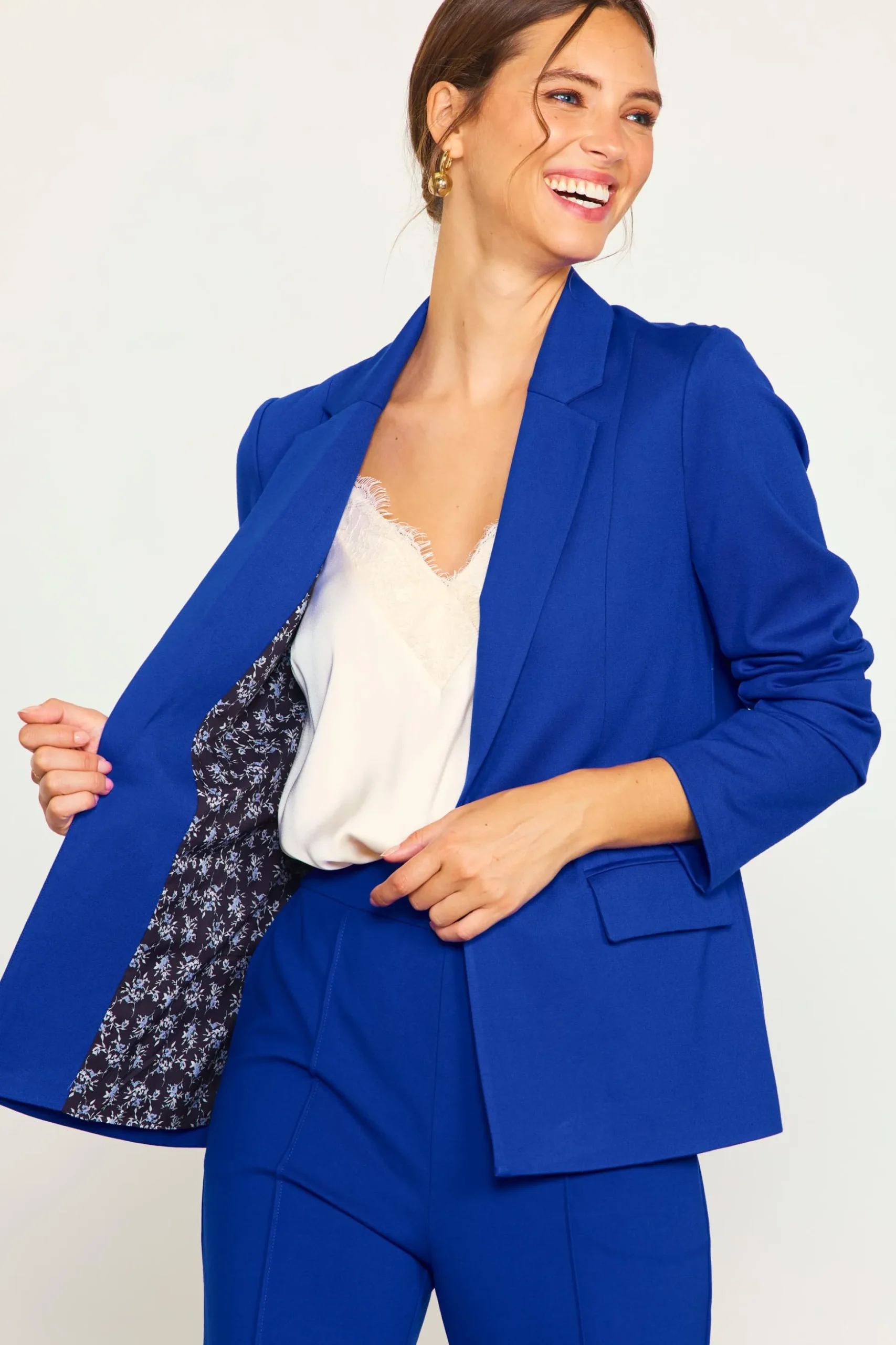 Knit Tailored Blazer