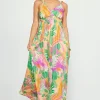 Leilani Floral Print Maxi Dress