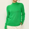 Longsleeve Mock Neck Sweater