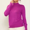 Longsleeve Mock Neck Sweater