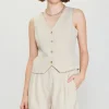 Mélange Tailored Vest