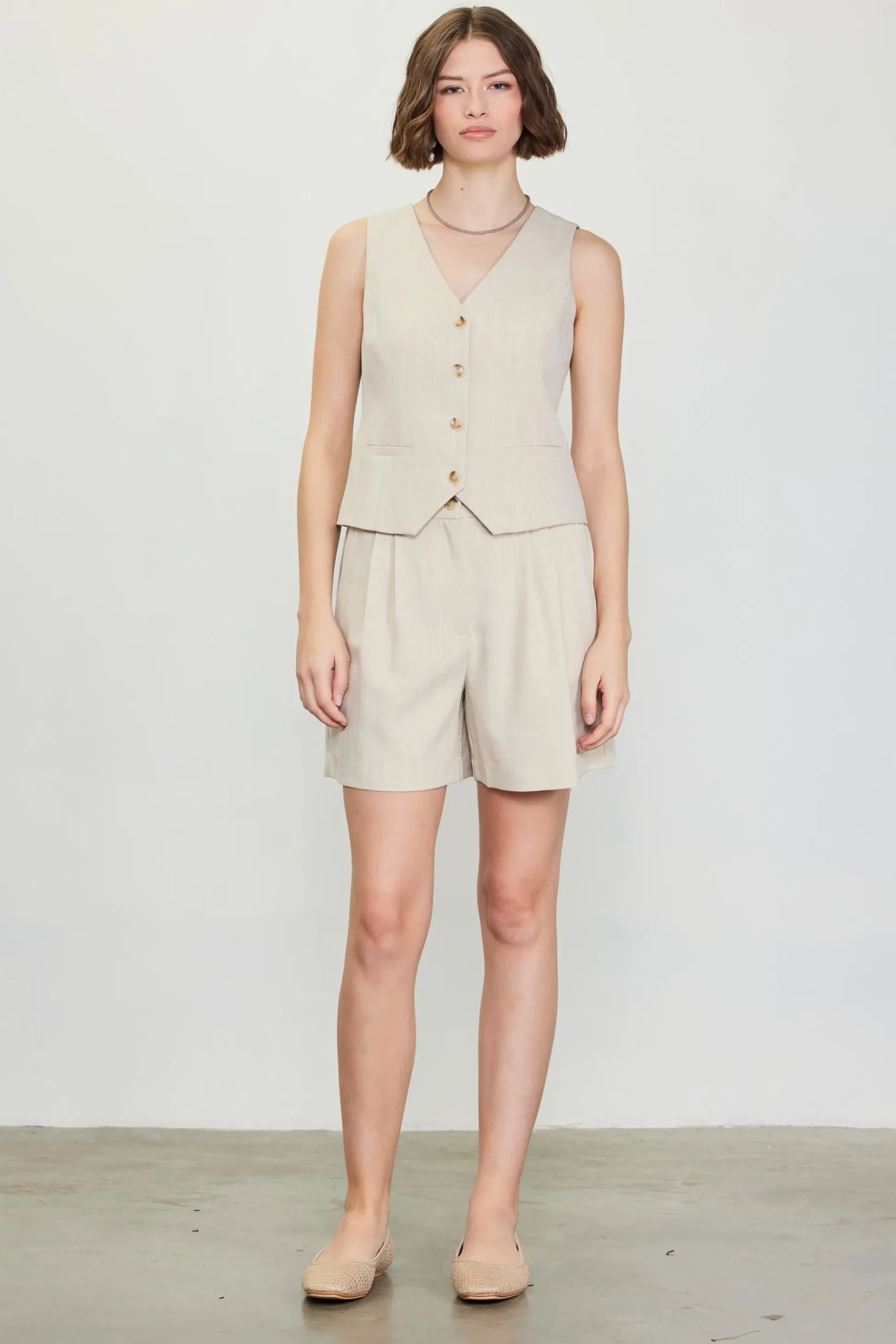 Mélange Tailored Vest
