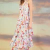 Natalia Floral Tiered Maxi Dress