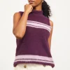 Nora Mock Neck Sweater Vest