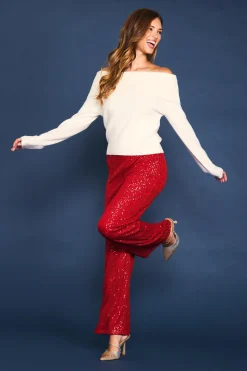 Off Shoulder Sweater