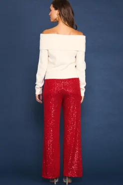 Off Shoulder Sweater