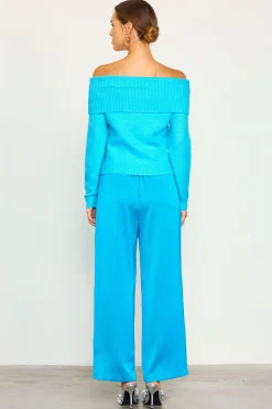 Off Shoulder Sweater