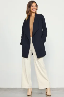 Open Front Knit Cardigan
