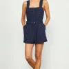 Pinstripe Buttondown Romper