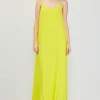 Pleated Maxi Dress