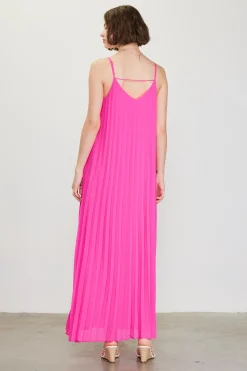 Pleated Maxi Dress