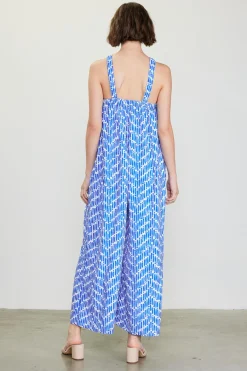 Printed Halter Jumpsuit
