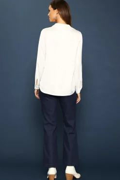 Recycled Button Down Top