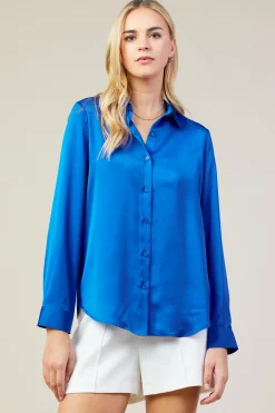 Recycled Classic Button Down Top
